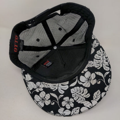 Hook Tribe Snapback Trucker Hat Multicolor OSFM Adjustable Mesh Back Floral Otto