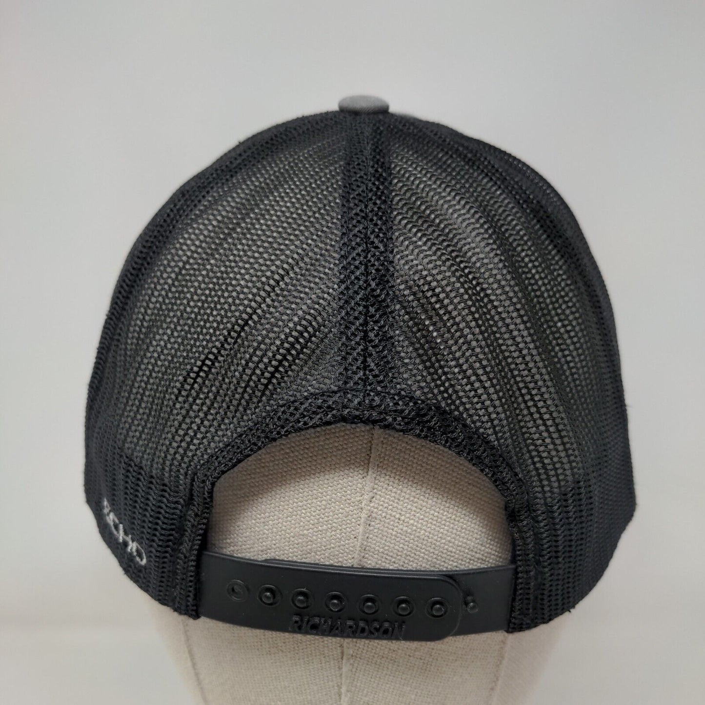 Echo Fishing Snapback Mesh Back Trucker Hat Gray One Size Richardson