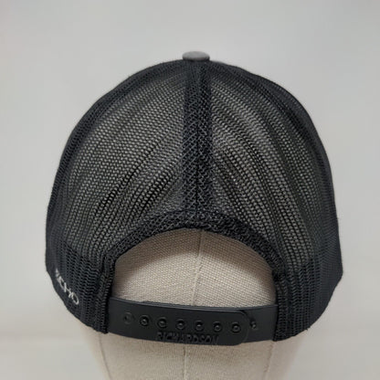 Echo Fishing Snapback Mesh Back Trucker Hat Gray One Size Richardson