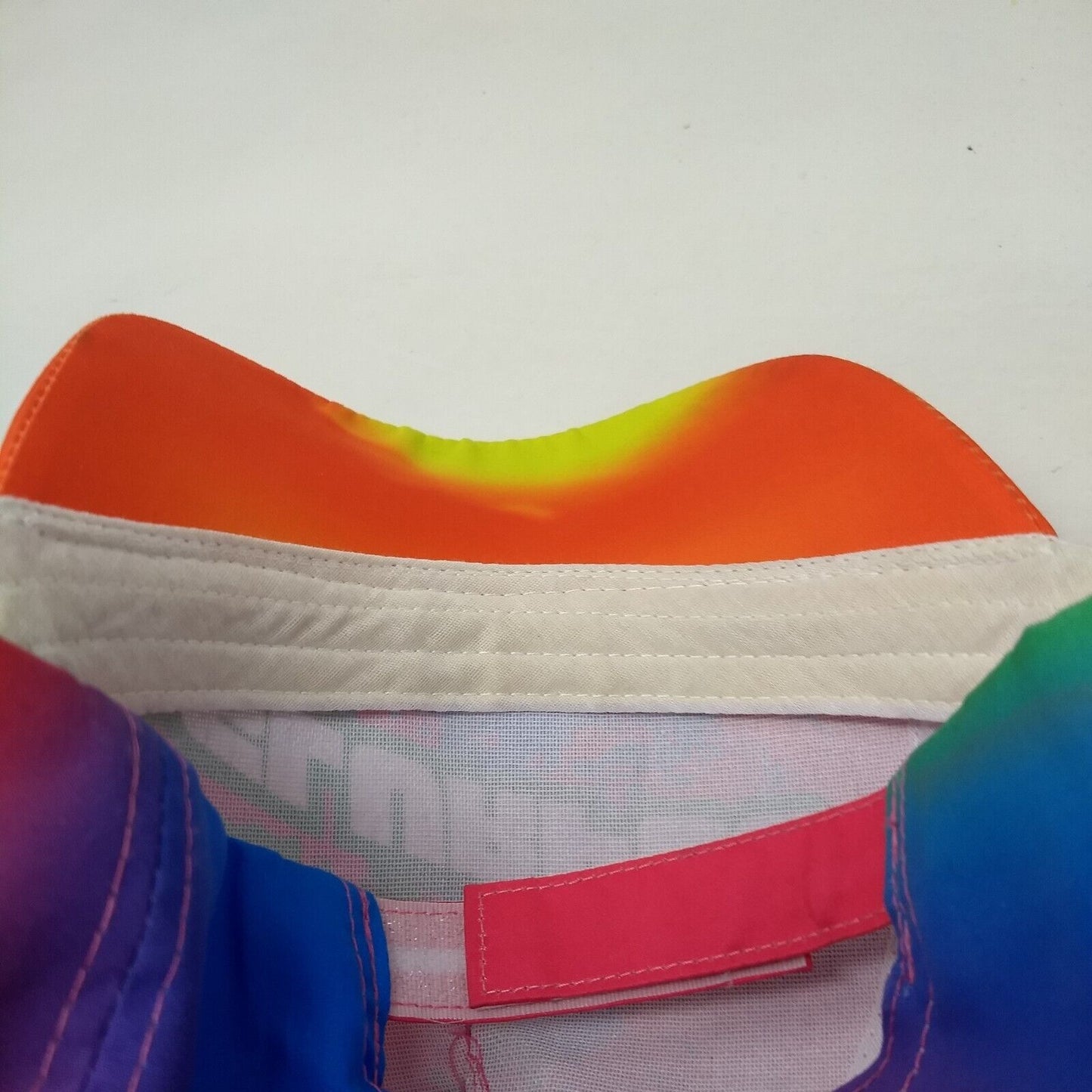 Slurpee Strapback Hat Multicolor OSFA Adjustable Tie Dye Paint Splatter