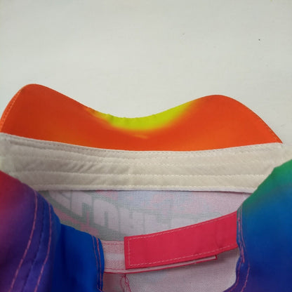 Slurpee Strapback Hat Multicolor OSFA Adjustable Tie Dye Paint Splatter