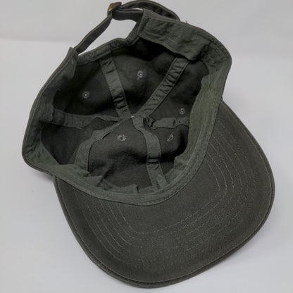 Unbranded Slideback Hat Brown OSFA Adjustable 6 Panel Blank Solid