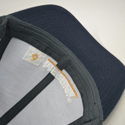 Pacific Headwear Trucker Hat Blue One Size Merrick Mesh Back Snapback hat