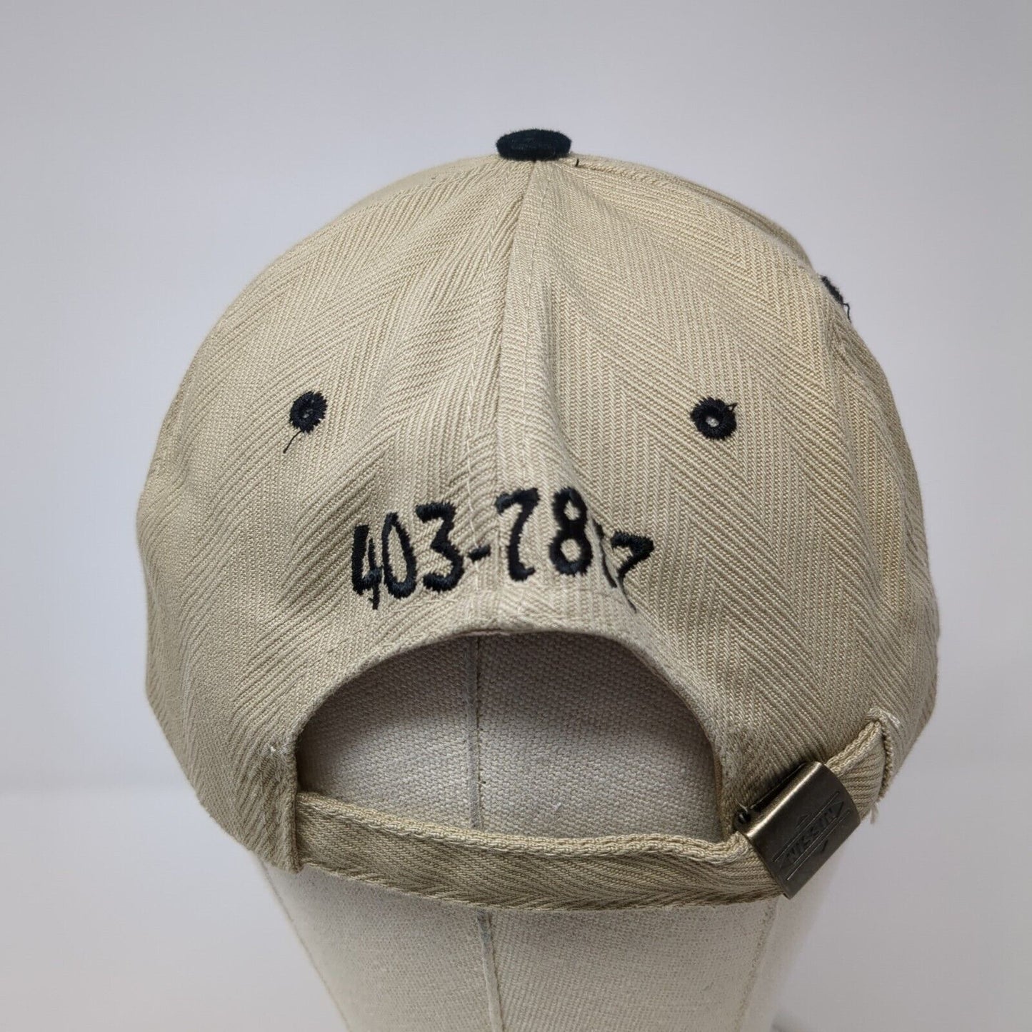 Russco Custom Kitchens & Baths Slideback Hat Tan One Size Adjustable