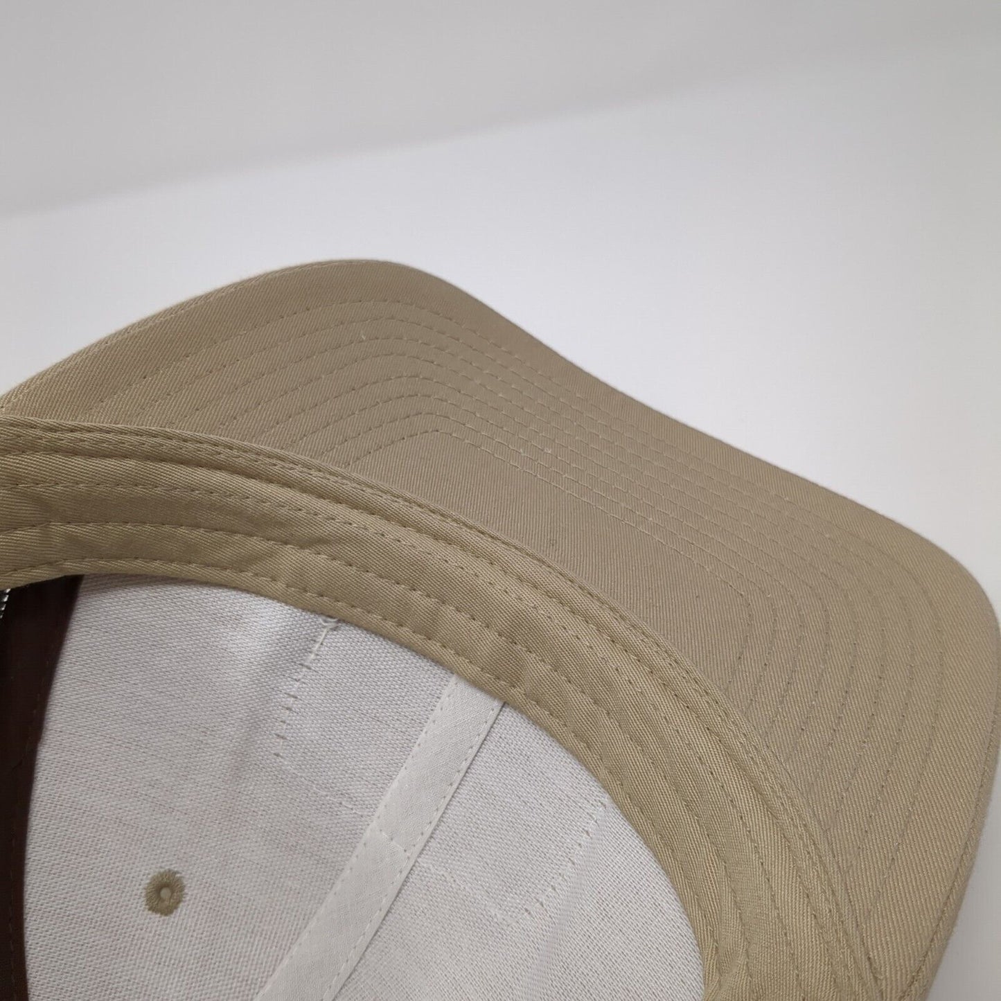 Champions of Yield Dekalb Snapback Trucker Hat Tan One Size Mesh Back