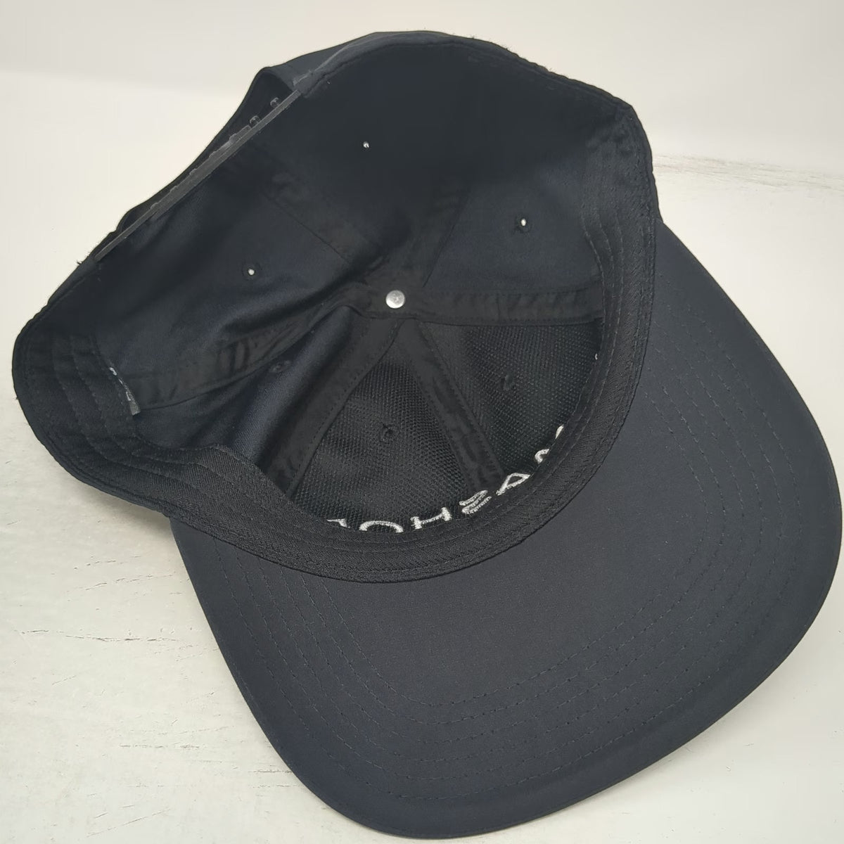 Jomashop Snapback Black Hat OSFM Never Pay Retail Polyester Spandex Structured