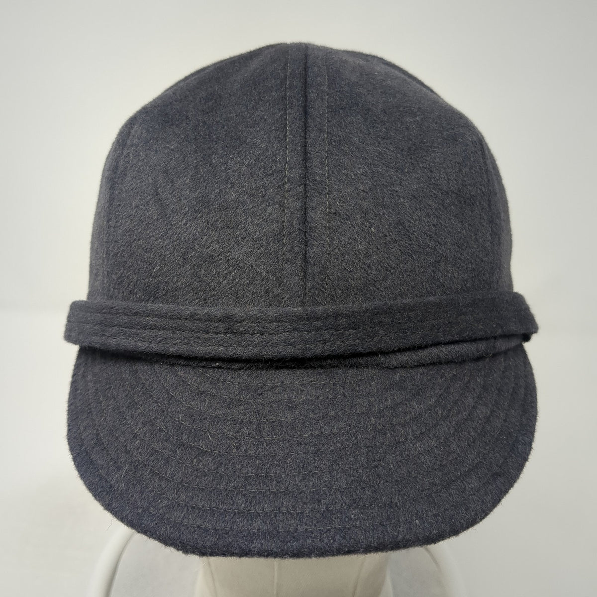 Vintage Kokin New York Women's Hat Black Blank Front Band Stretch