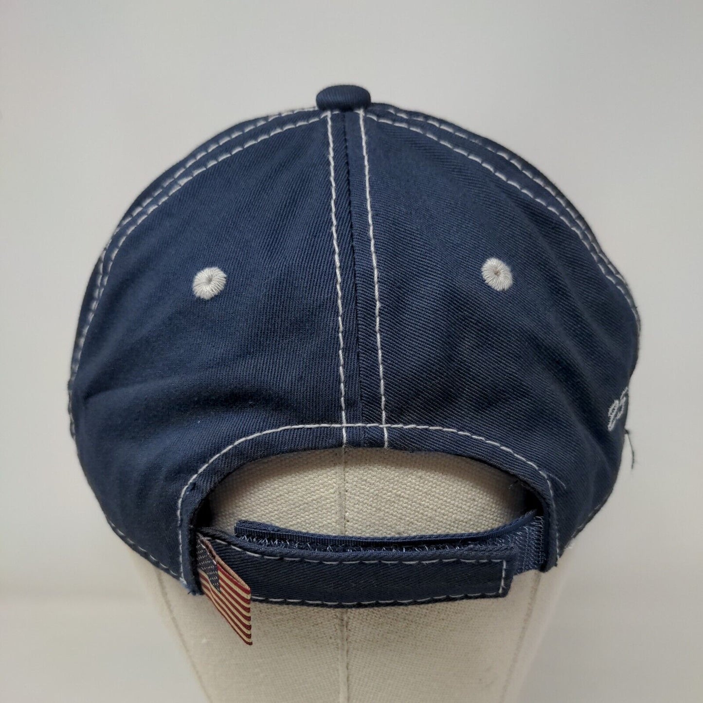 Tanks-A-Lot 2020 25th Anniversary Strapback Hat Blue OS Embroidered Outdoor Cap