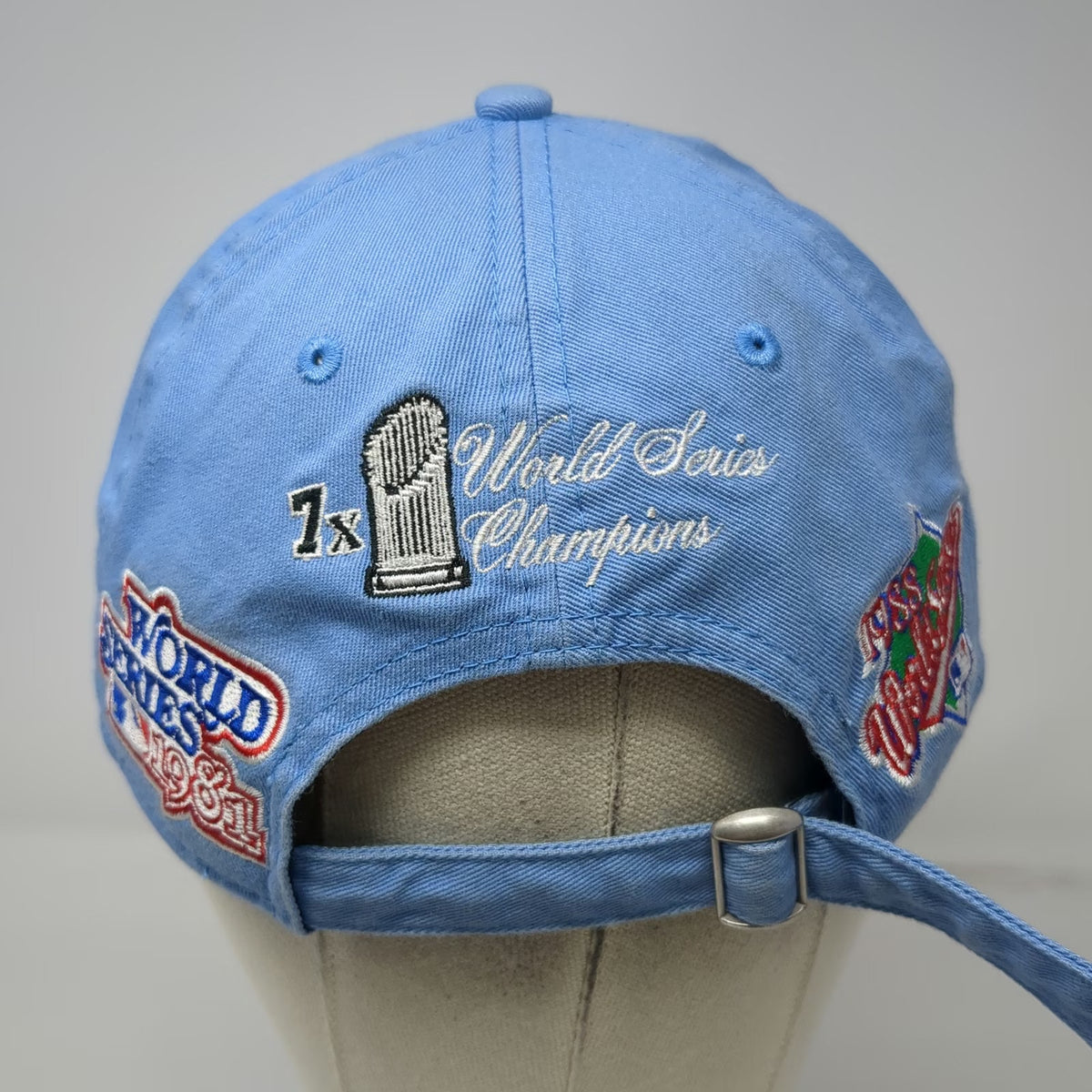 New Era MLB Los Angeles Dodgers Blue OSFM Baseball Cap 9TWENTY World Series Hat