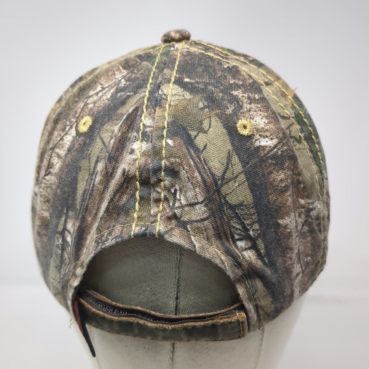 Port Authority Rhino Linings Tooele Utah Brown Camo Baseball Cap One Size Hat