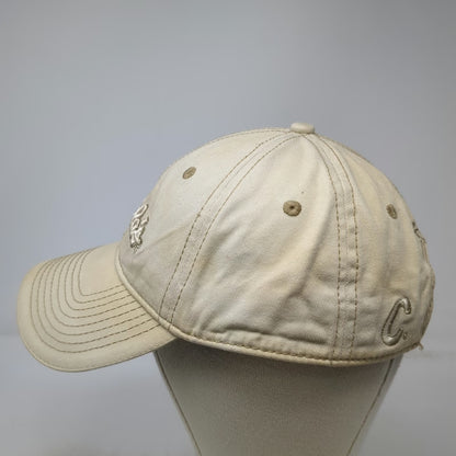 Cabela's Baseball Cap Beige One Size World's Foremost Outfitter Slideback Hat