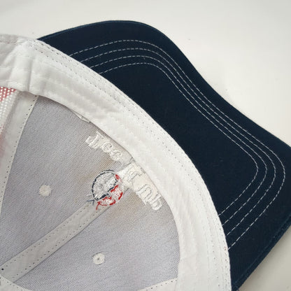 Cap America Baseball Cap Blue OSFM Tee It Up for the Troops American Flag Hat