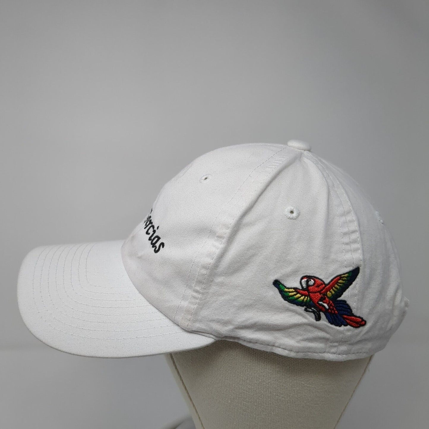 Joe T. Garcias Slideback Hat White OS Adjustable Embroidered Levelwear Classics