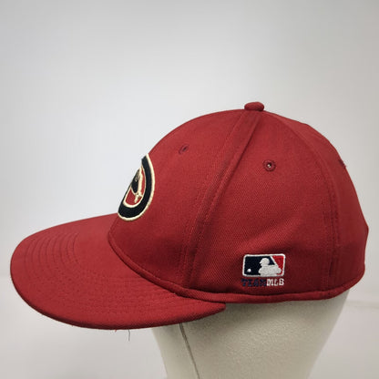 Arizona Diamondbacks MLB OC Sports Baseball Cap Red M Fitted Embroidered Logo