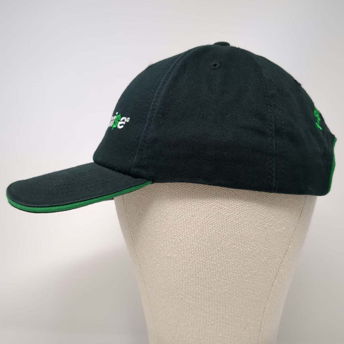 Legend Baseball Cap Black One Size DollarWise Fast Cash Strapback Hat Logo USA