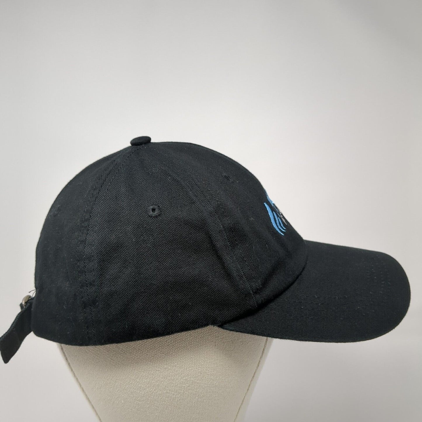 PHCA Medical Group Slideback Baseball Cap Black One Size Adjustable Embroidered