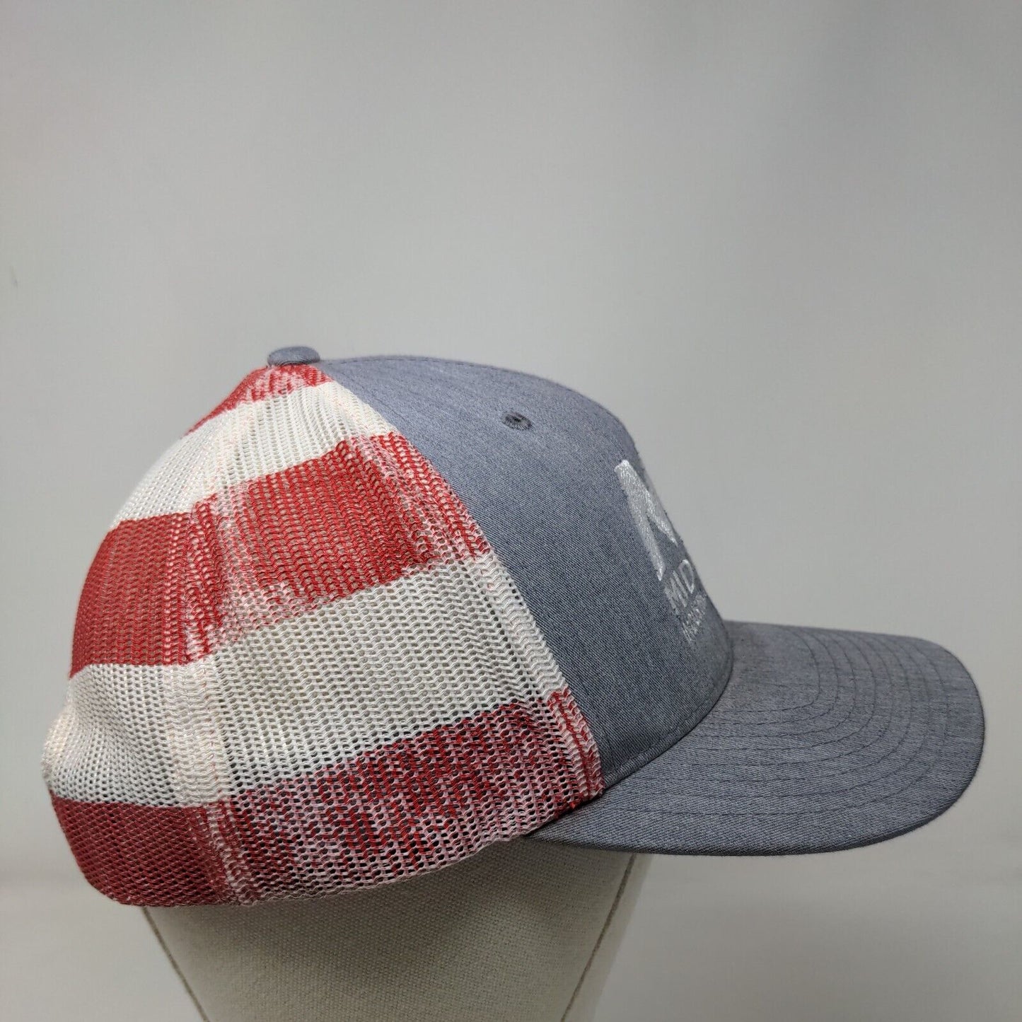 MS Mid State Industrial Maintenance Trucker Hat Multi OS Mesh Back Richardson
