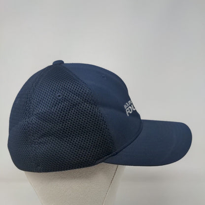 Mount Valley Foundation Services Fitted Hat Blue L/XL Embroidered