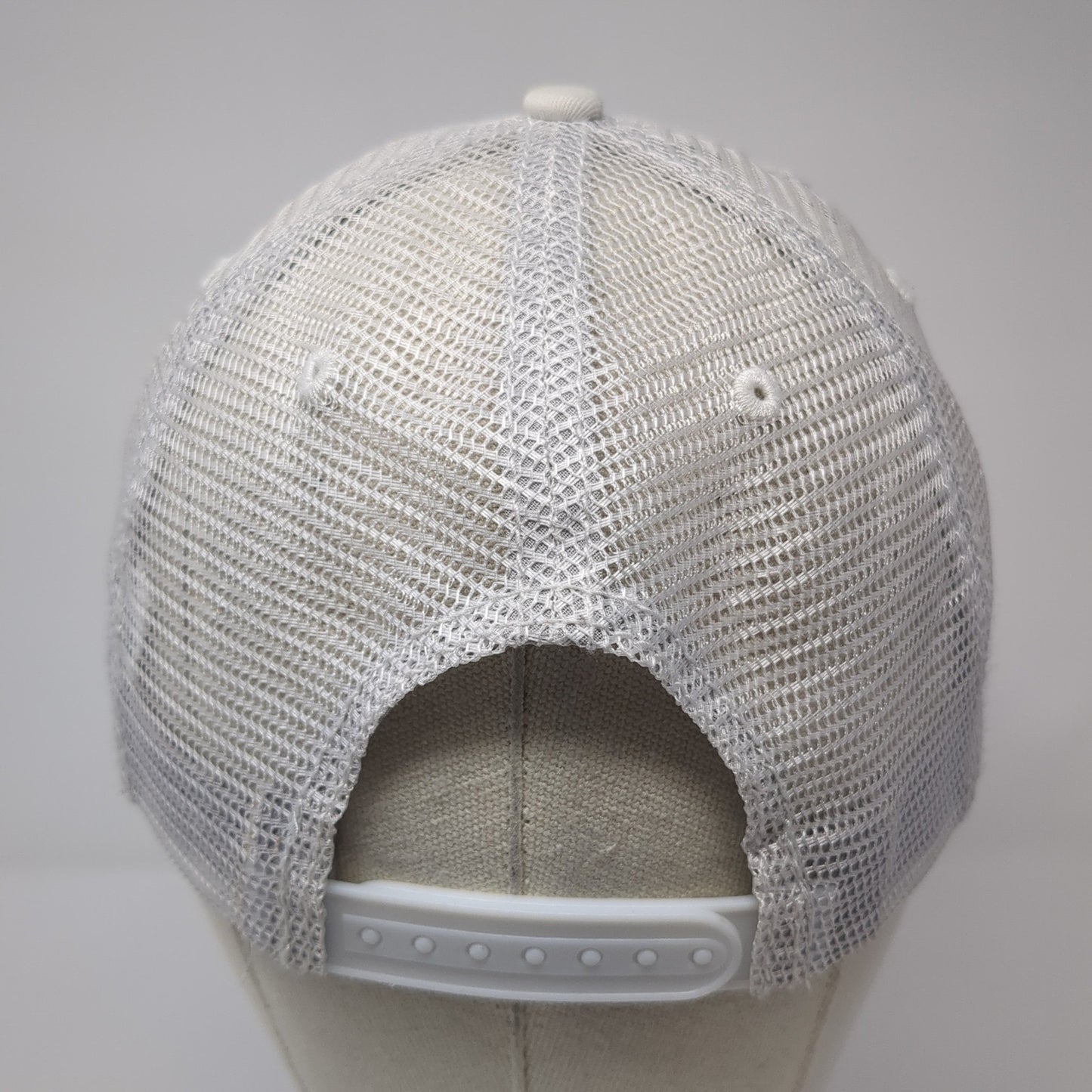 Da Conch Shack Turks Caicos Snapback Trucker Hat White One Size Mesh Back