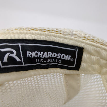 Home Idaho Snapback Trucker Hat Blue M/L Adjustable Mesh Embroidered Richardson