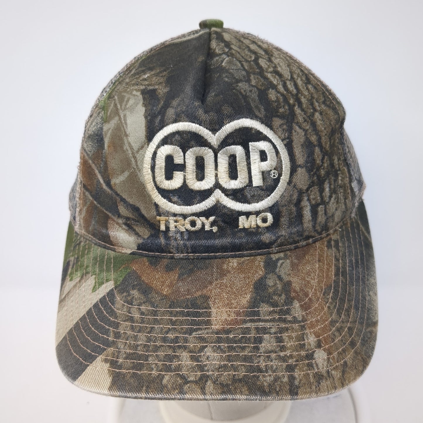 Coop Troy MO Trucker Hat Multicolor One Size Adjustable Camouflage Headtotoe