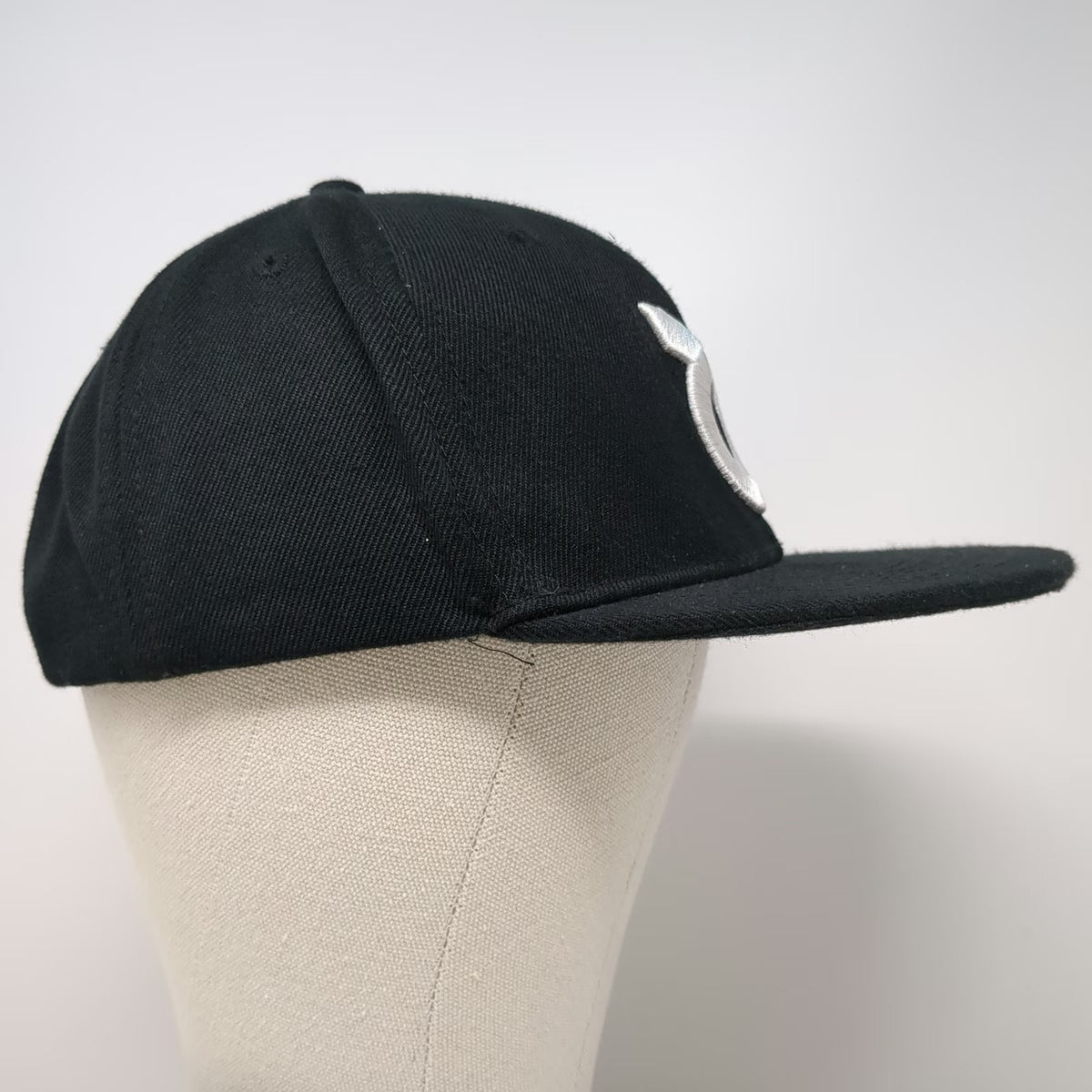 Oxen Snapback Black Hat One Size Bull Horns #GETYOKEDUP Logo Embroidered Gym