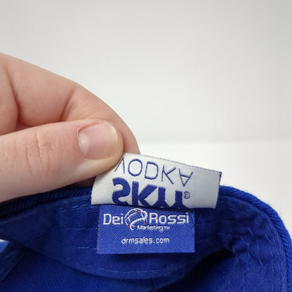 Proudly American Skyy Vodka Snapback Hat Blue One Size Adjustable