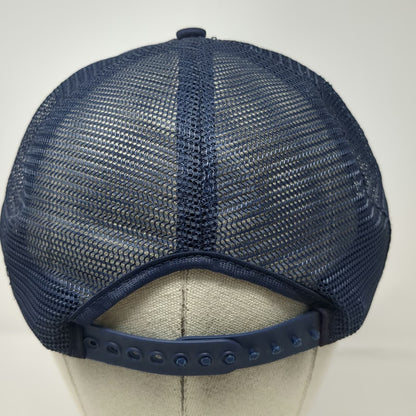 Blue Trucker Hat OS I Married A Nun Graphic Mesh Back Snapback Joke Pun Sun