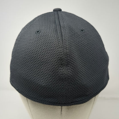 New Era 39THIRTY Gray Baseball Cap L House of Design Orange Black Stretch Hat