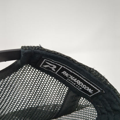 Gooding Farms Est. 1895 Snapback Trucker Hat Gray OS Adjustable Mesh Richardson