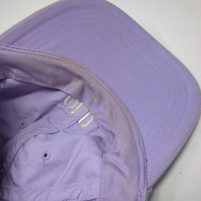 Old Navy Baseball Cap Purple XL Cotton Embroidered Logo Hat Slideback Adjustable