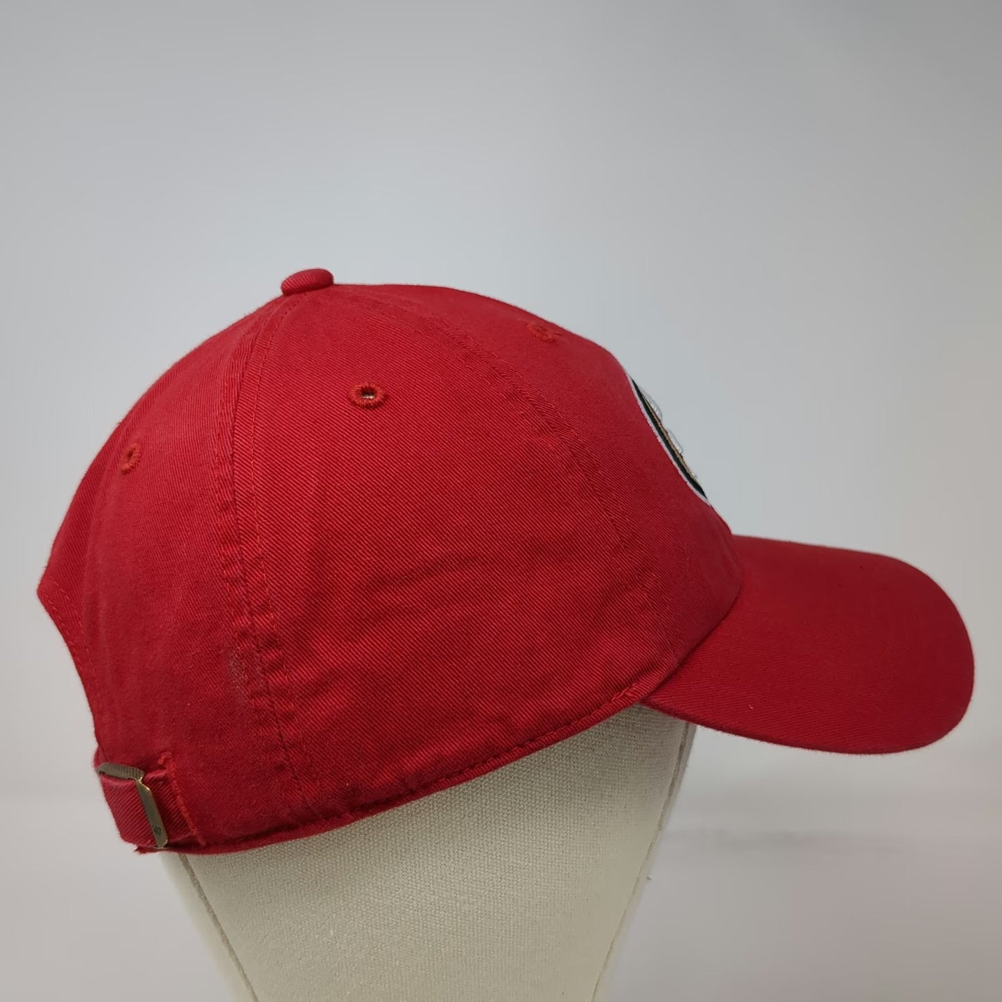 San Francisco 49ers NFL '47 Cap Red One Size Hat Slideback Logo Cotton SF Stitch