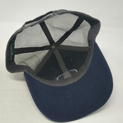 Legacy Trucker Hat Blue One Size Aloha Hawaii Patch Mesh Back Snapback Cap