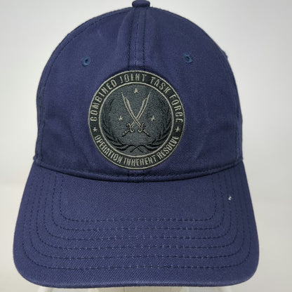 Under Armour Baseball Cap Blue OSFM Operation Inherent Resolve Task Force Hat