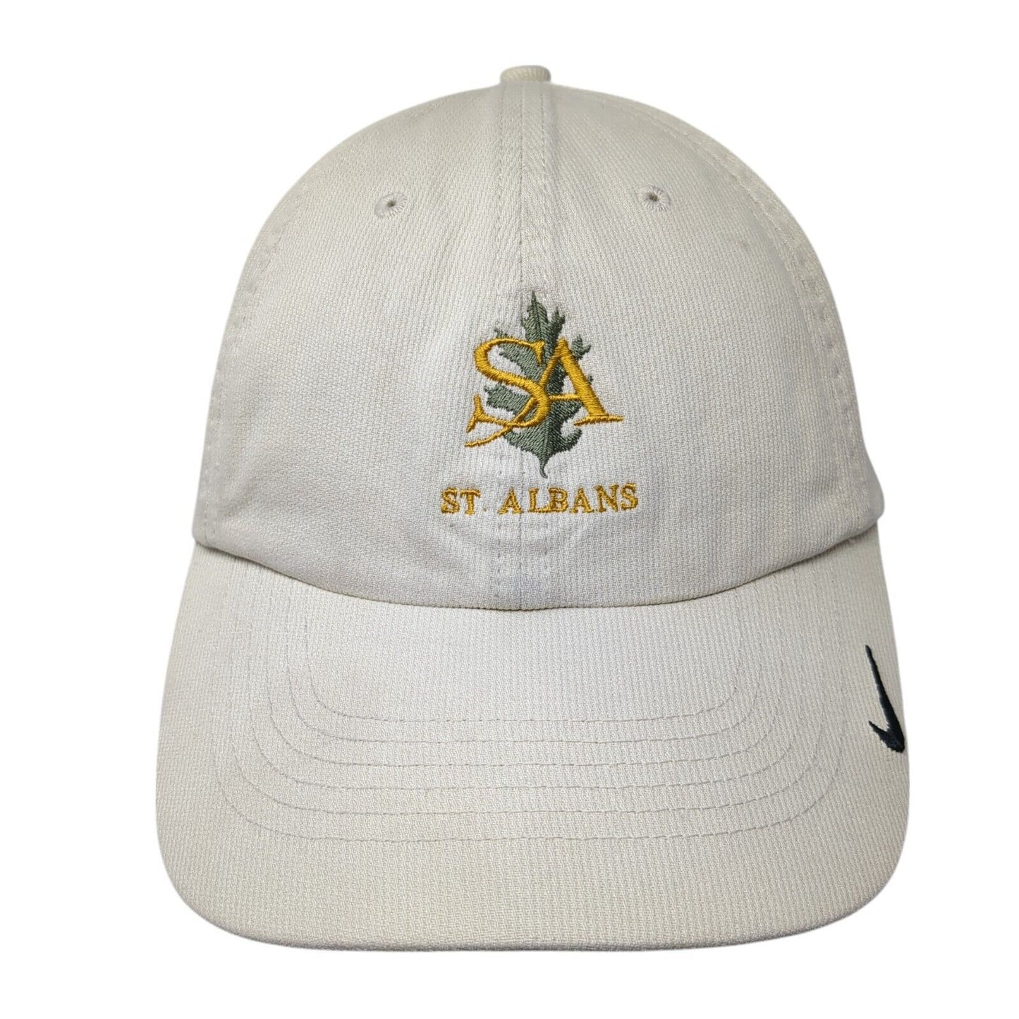 St. Albans Strapback Hat Tan One Size Adjustable Nike Golf Swoosh