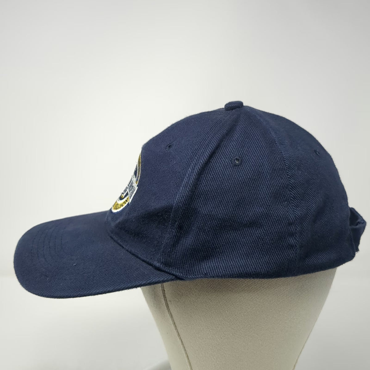 Baseball Cap Blue One Size Yankee Stadium Inaugural Season 2009 Strapback Hat