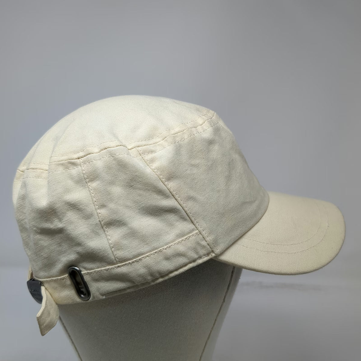 Harley-Davidson Army Cap Beige One Size Cotton Slideback Embroidered Logo Hat