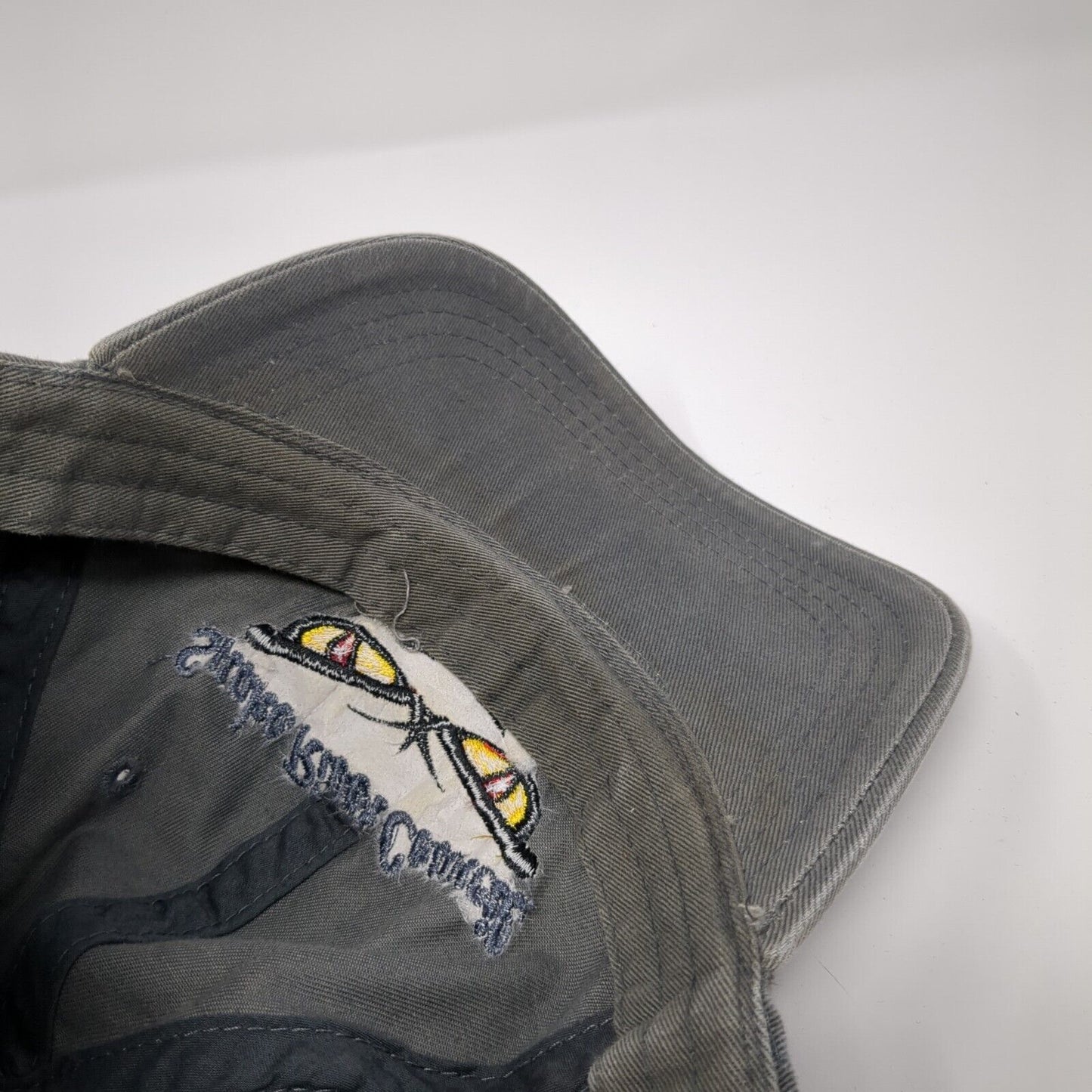 Snake River Council Camp Bradley Slideback Hat Gray One Size Adjustable Otto Cap