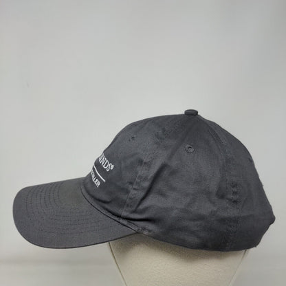 3 Day Blinds Strapback Hat Gray One Size Embroidered Port & Company