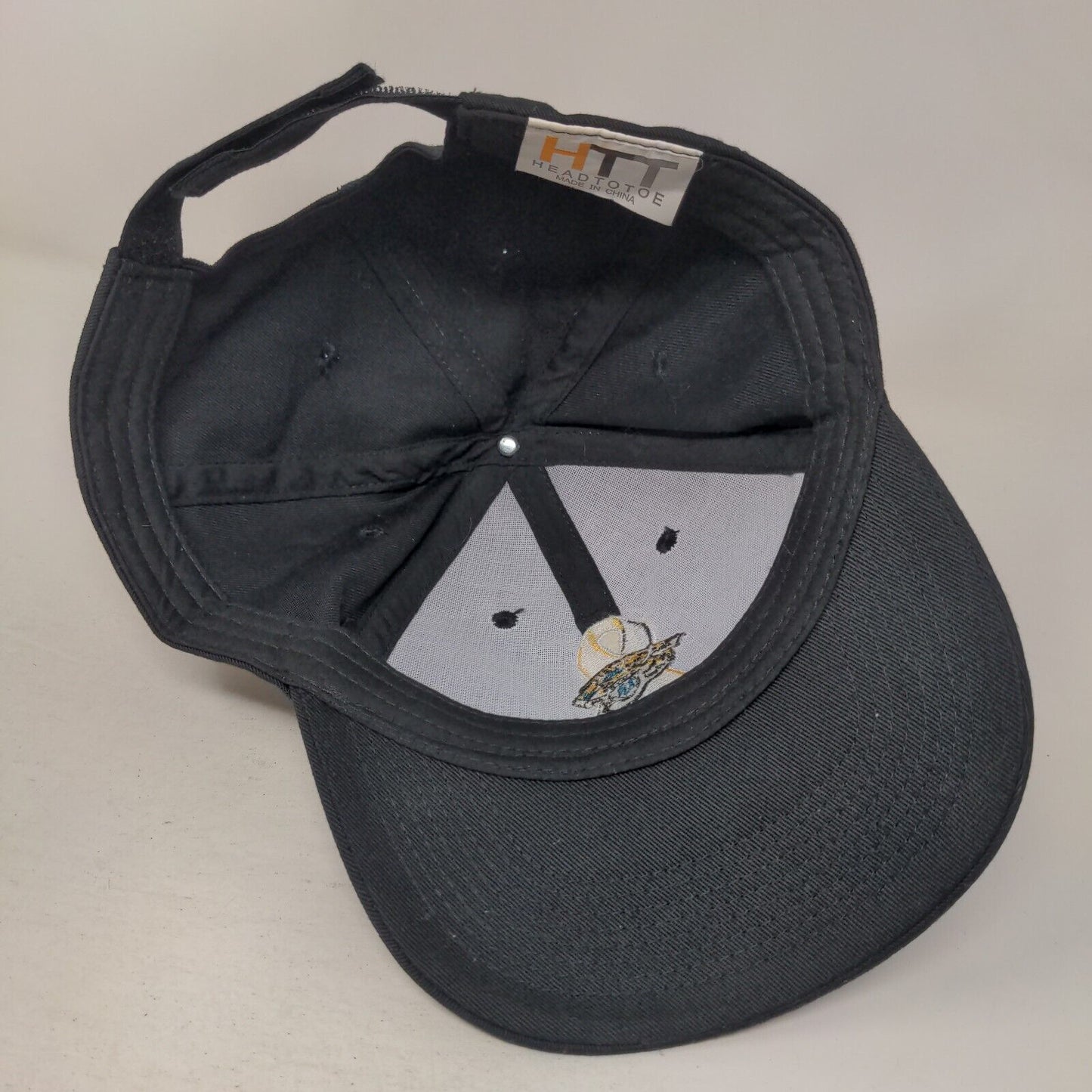 Jacksonville Jaguars Strapback Hat Black Embroidered Logo Awareness Ribbon NFL