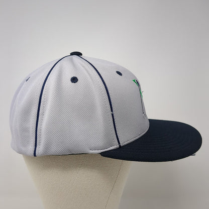 VM Softball Fitted Hat Gray 7 3/8-8 Embroidered D Series Pacific Headwear