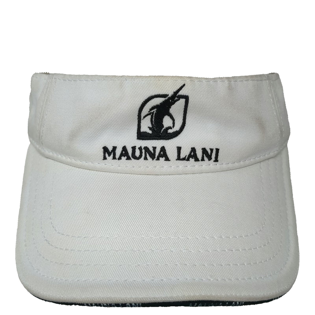 DPC Mauna Lani Big Island Visor White One Size Marlin Fishing Golf Strapback Hat