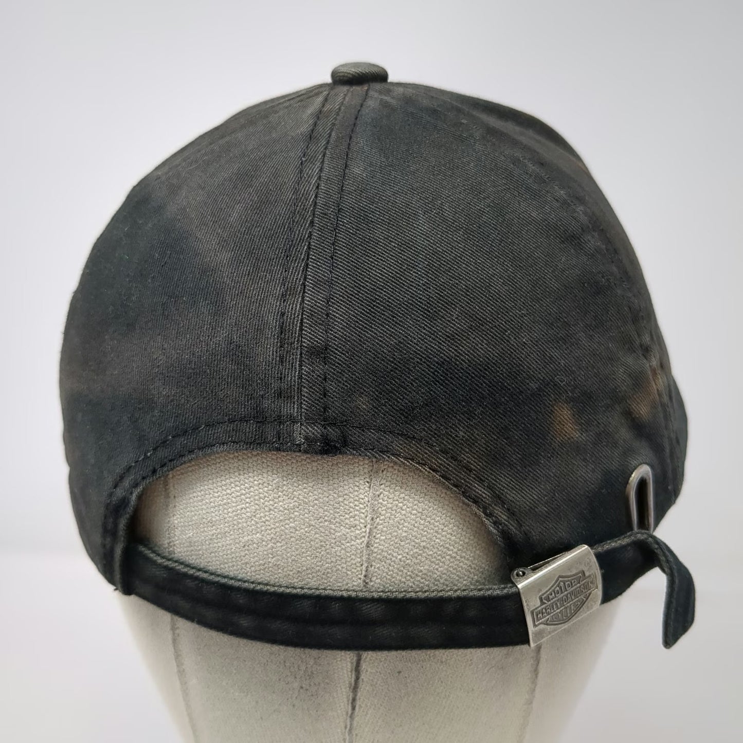 Harley-Davidson Baseball Cap Black One Size 105th Anniversary Studded Cotton hat