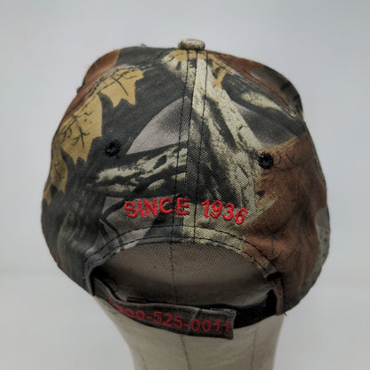 Detroit Radiator Corporation Men's Strapback Camo Hat Embroidered Logo Cotton