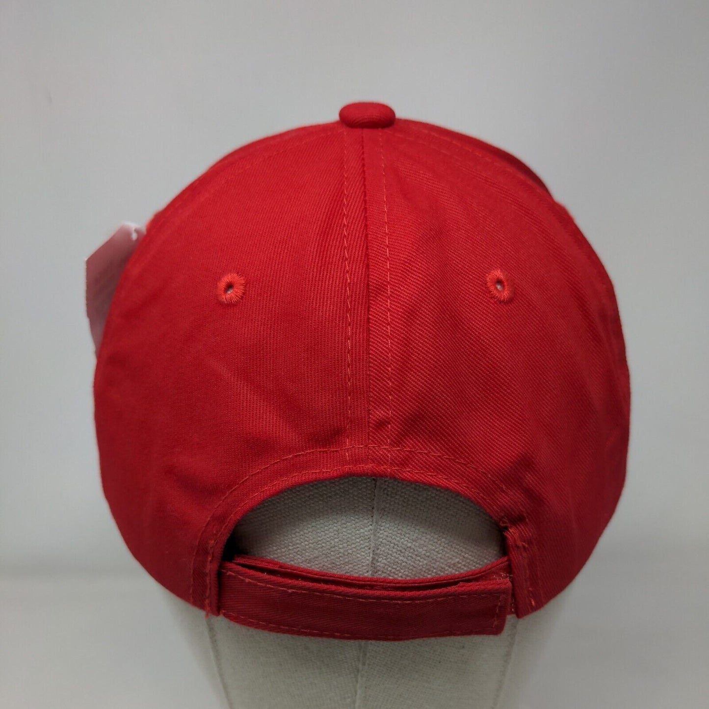 Cruising With Carnival Strapback Hat Red Large Embroidered W/Tags