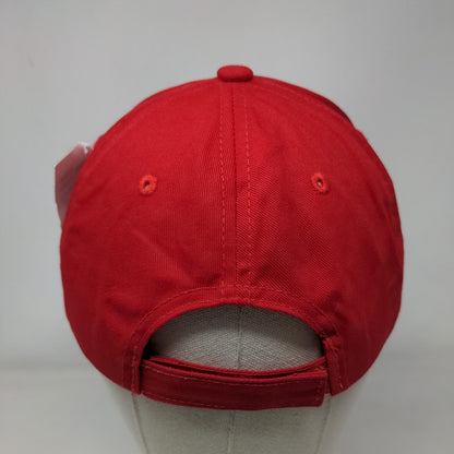 Cruising With Carnival Strapback Hat Red Large Embroidered W/Tags
