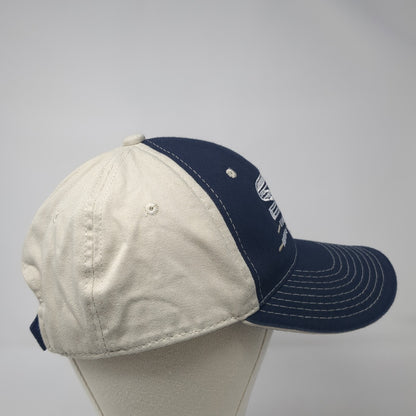 SMD Underground Mining Contractors Strapback Hat Blue One Size Adjustable