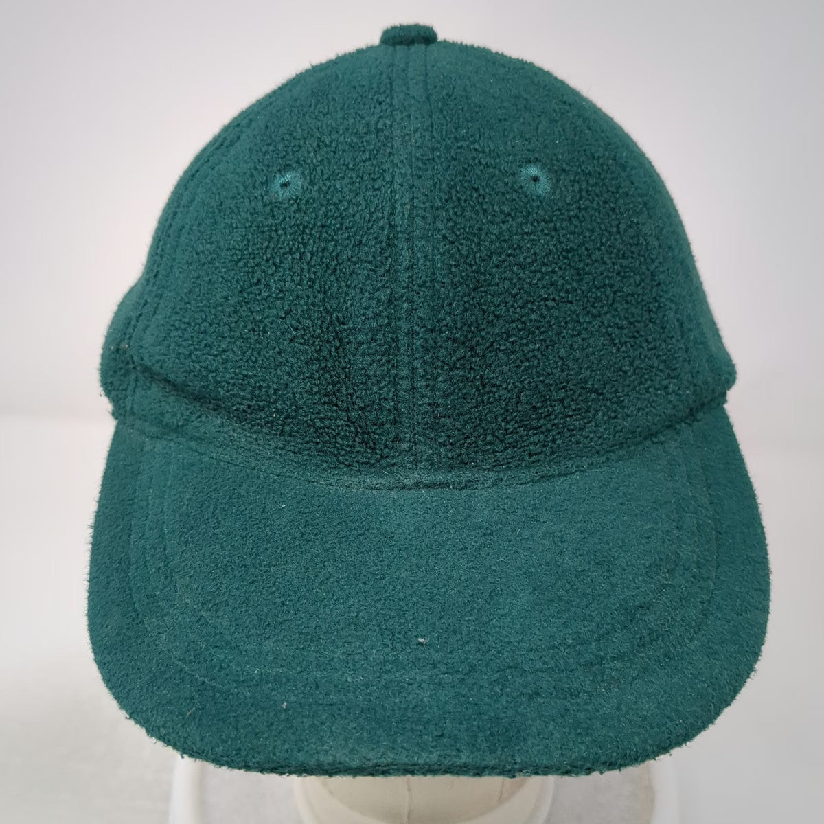 Gap Green Fleece Baseball Cap One Size Adjustable Strap Blank Soft Crown Hat