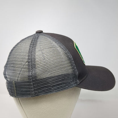Gray Trucker Hat One Size Solely Real Clean Food Snapback Mesh Embroidered Logo