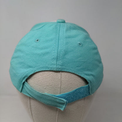 Gertex Girl's Strapback Hat Green Blue Size 4-6X Graphic Flamingo Logo